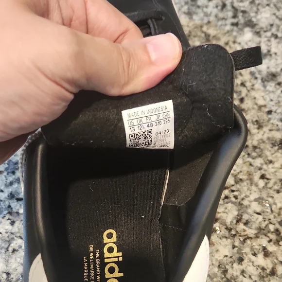 adidas Samba Super Shoes / Black & White - Picture 10 of 10